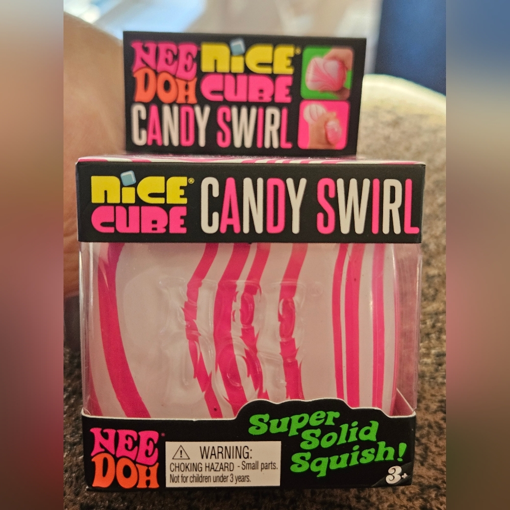 Schylling Needoh Candy Swirl Nice Cube